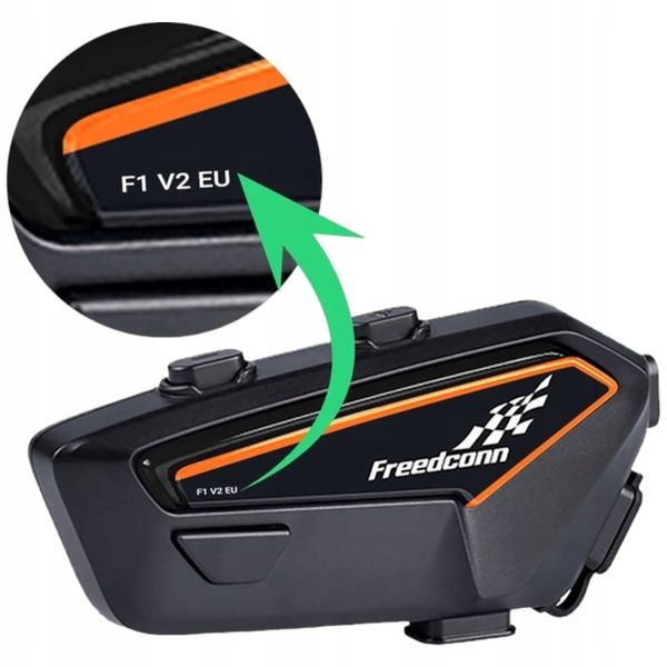 Interkom Motocyklowy F1 V2 Bluetooth zdjęcie 5