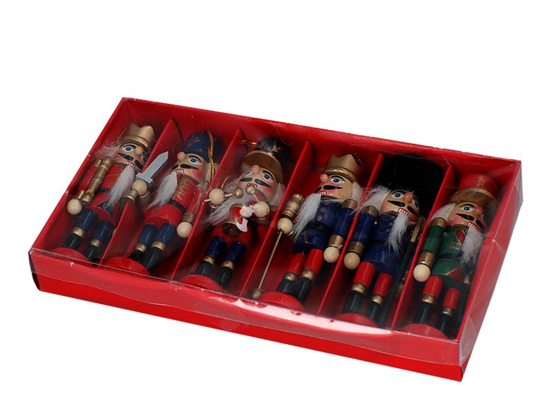 Kpl. 6 ozdób choinkowych - Ołowiany żołnierzyk zdjęcie 3