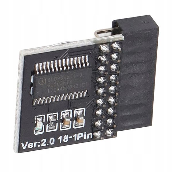 Moduł zabezpieczeń TPM 2.0 LPC 14pin do ASROCK zdjęcie 7