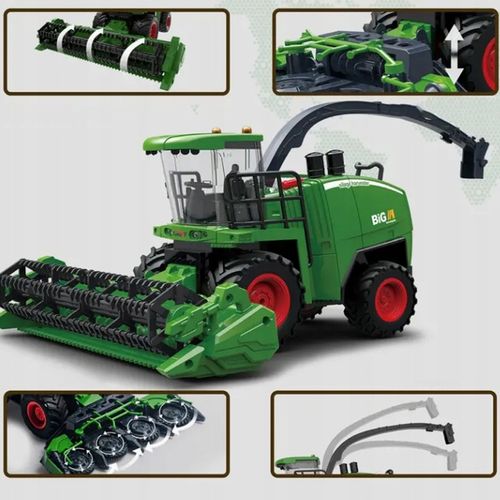 TRAKTOR ZDALNIE STEROWANY CIĄGNIK Z PRZYCZEPĄ RC na PILOTA 2W1 na Arena.pl