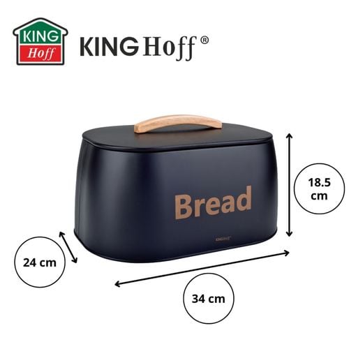 chlebak pojemnik stalowy na pieczywo kinghoff kh-1946 na Arena.pl
