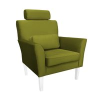 Fotel DENVER nogi białe BL75