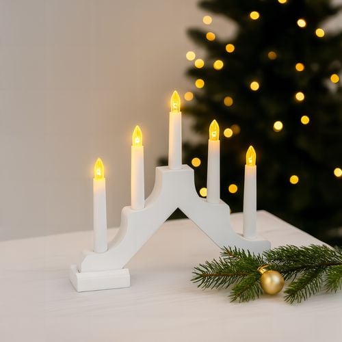 świecznik adwentowy 5 led świąteczny latarenka święta timer baterie jumi na Arena.pl