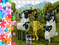 Puzzle tradycyjne Baranek Shaun