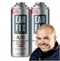 CARFIX 5w1 - 2x CZYNNIK CHŁODNICZY GAZ DO KLIMATYZACJI DO SAMOCHODU R134A