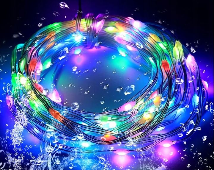 TAŚMA 200 LED INTELIGENTNE LAMPKI APLIKACJA BLUETOOTH PILOT STEROWANIE 20M zdjęcie 4