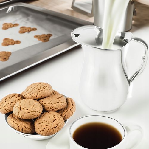 DZBANEK STALOWY 2L STAL NIERDZEWNA MLECZNIK NA NAPOJE SOKI LEMONIADĘ MLEKO na Arena.pl