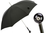 PARASOL KULA BILARDOWA 8 | Luksusowy Parasol "Bila Bilardowa Ósemka"