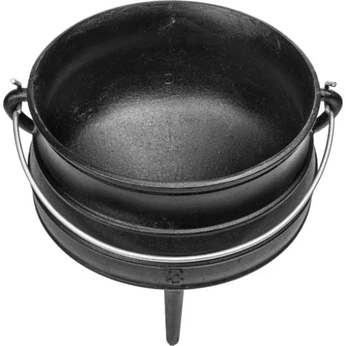 KOCIOŁEK Myśliwski 100% ŻELIWO GARNEK OGNISKO 7L na Arena.pl