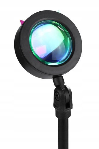 LAMPA NASTROJOWA PROJEKTOR IMITACJA ZACHODU SŁOŃCA na Arena.pl