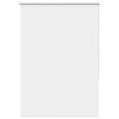 Roleta zaciemniająca biała 95x150 cm Szerokość tkaniny 90,7 cm