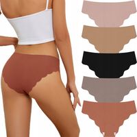 FIGI MAJTKI DAMSKIE BEZSZWOWE LASEROWO CIĘTE ORYGINALNE VELONI 5-PAK M