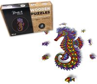 Puzzle Drewniane dla dzieci i dorosłych  Konik Morski Seahorse