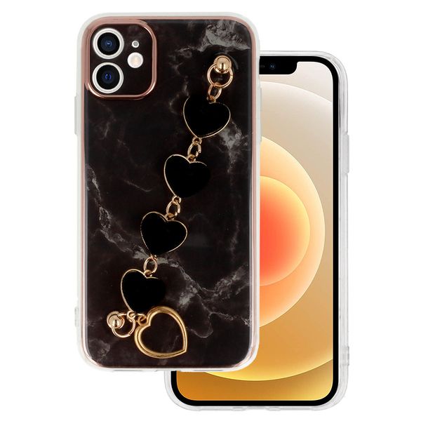 Trend Case do Iphone 11 wzór 6 czarny zdjęcie 1