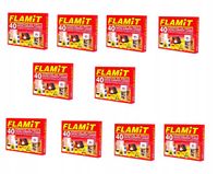 10x Podpałka rozpałka do KOMINKA PIECA GRILLA KOMINKA FLAMIT 0,2kg 40
