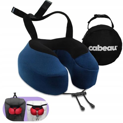 Poduszka na szyję podróżna Evo S3 Cabeau indygo na Arena.pl