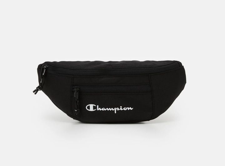 Nerka biodrowa Champion logo czarna zdjęcie 2