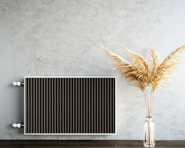 Mata MAGNETYCZNA Na Kaloryfer Imitacja Drewna LAMELE 3D 90cm x 60cm zdjęcie 5