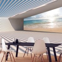 Fototapeta - Miejska plaża 200x140