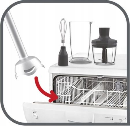 Blender ręczny TEFAL QUICKCHEF HB65LD38 8w1 1000 W zdjęcie 9