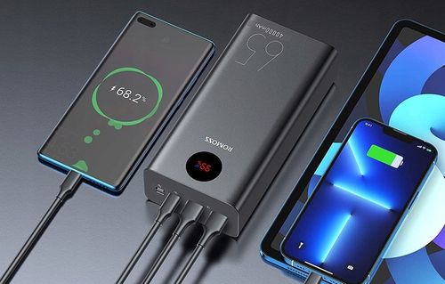 Romoss Powerbank PEA40 Pro 40000mAh 65W Wyświetlacz LED USB USB-C QC 4.0 PD na Arena.pl