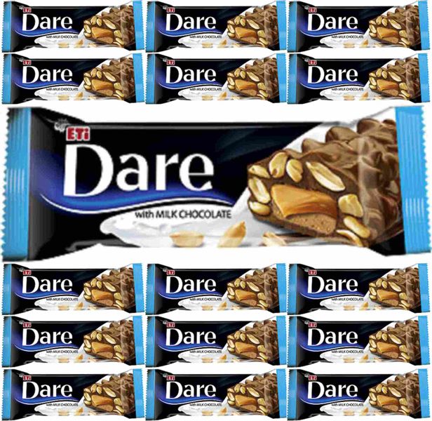 (x16) DARE Baton 45g Nuts Milk zdjęcie 1