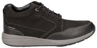 Clarks Półbuty męskie - Un Coast Dry WaveWalk - rozmiar 39,5 - czarny nubuk