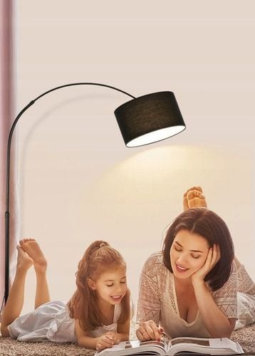LAMPA PODŁOGOWA LED E27 elastyczna gęsia szyja do czytania 175cm na Arena.pl