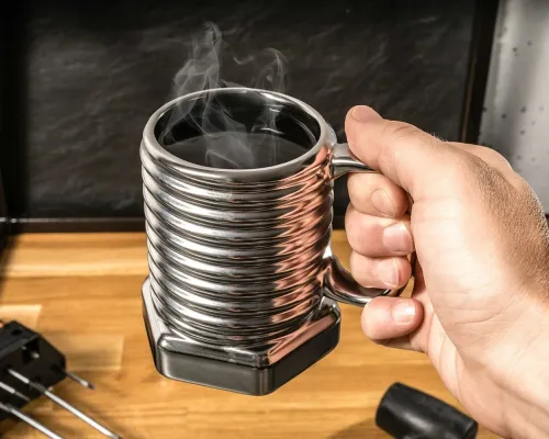 Srebrny Kubek Śruba 360 ml - Prezent dla Majsterkowicza na Arena.pl