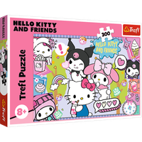 Puzzle - 300 - Szalone trio - Hello Kitty - Trefl 23039