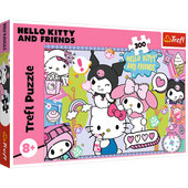 Puzzle - 300 - Szalone trio - Hello Kitty - Trefl 23039