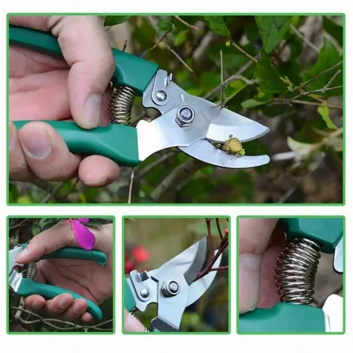 ZESTAW NARZĘDZI OGRODNICZYCH 10w1 ŁOPATKA GRABKI MOTYCZKA PAZURKI SEKATOR zdjęcie 9