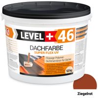Farba dachowa płynna folia ceglasty 12kg Level+46