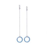 kółka gimnastyczne drewniane Karussell niebieski MAŁPISZON