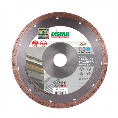 TARCZA DIAMENTOWA 250x1,5x10x25,4 Hard ceramics Advanсed na Arena.pl