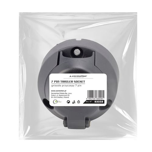 Gniazdo przyczepy 7 PIN, plastikowe, luz na Arena.pl