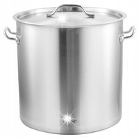 Garnek gastronomiczny profesjonalny duży 45cm 71L stal nierdzewna KINGHOFF