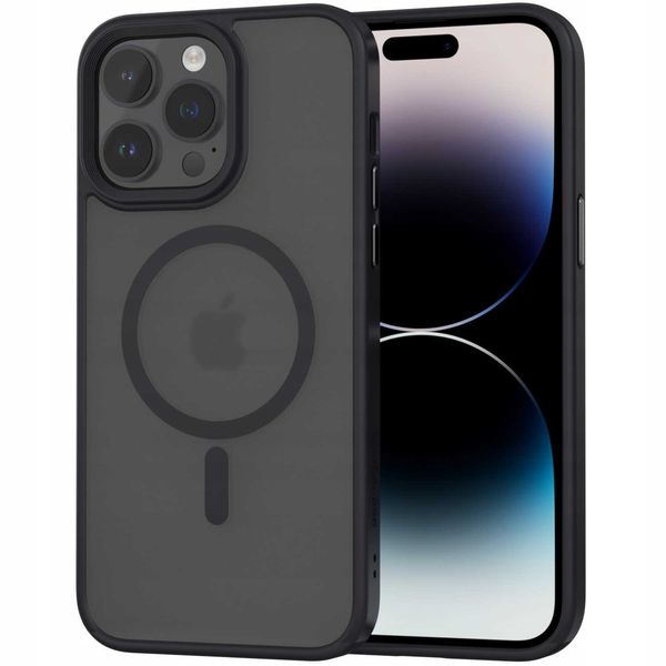 Spacecase Hybrid Mag Iphone 14 Pro Max Black zdjęcie 5