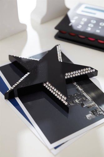 Przycisk do papieru TRONDHEIM, czarny na Arena.pl