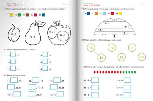 Pewny start. Poziom C. Matematyka. Karty pracy na Arena.pl