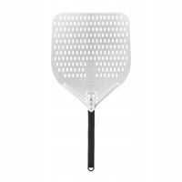 Łopata do pieca do pizzy 355x405 mm z rączką 350 mm z perforacją TECHNICA