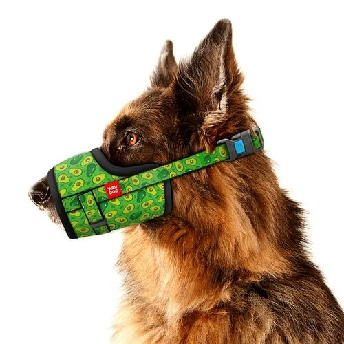 Kaganiec dla psa WAUDOG Nylon, wzór WOW, rozmiar M, 19-26 cm na Arena.pl