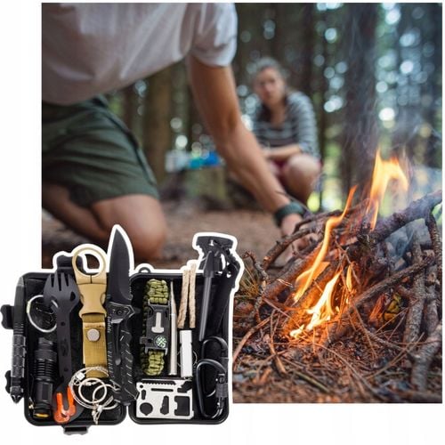 Zestaw Bojowy Wyjazdowy Obóz ASG Plecak Taktyczny Rękawice XL na Arena.pl