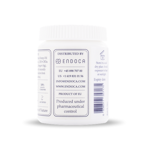 Kapsułki Konopne 3% (300mg) CBD+CBDa - ENDOCA na Arena.pl