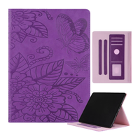 Etui Magnetyczne Skóra Ekologiczna do iPad Air 2 9.7 Fioletowe Klapka
