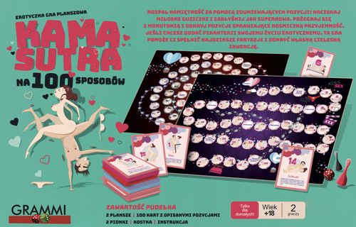 gra planszowa dla dorosłych - kamasutra na 100 sposobów na Arena.pl