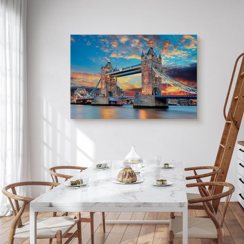 Obraz Do Salonu Jadalni Most Tower Bridge Londyn Architektura 100cm x 70cm na Arena.pl