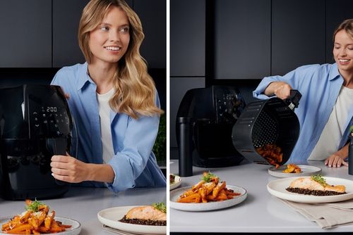 FRYTKOWNICA AIR FRYER BEZTŁUSZCZOWA FRYTOWNICA 1800W DUŻA dla 4 osób XL na Arena.pl
