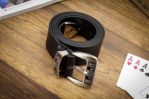 Pasek skórzany męski 140 cm Szeroki Skóra GRACIO na Arena.pl