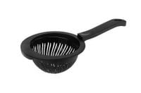 Cedzak z rączką durszlak plastikowy mały ASTON 15 cm antracytowy